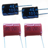 4 Capacitor Corneta 47x100 4 Capacitor Sup Tweeter 2 2x250
