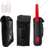 4 Capas Em Couro Rádio Para Comunicador Motorola Modelo T210