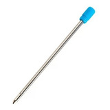 4 Cargas Caneta Cristal Swarovski Strass Refil Preta Ou Azul