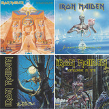 4 Cds Iron Maiden   Série Enhanced Cd   Original Lacrado