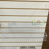 4 Cesto 30x60cm P Painel Canaletado Branco Ou Preto