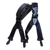 4 Chin Strap Nylon Stripe Com Hard Chin Cup