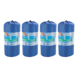 4 Colchonetes Mont Long Acampamento Camping Solteiro