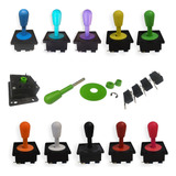 4 Comandos Arcade fliperama Completo Com Micros Aegir