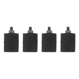 4 Coxim Mini Calço Anti Vibração Para Condensadora De Ar Con