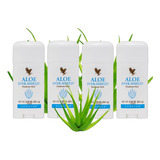 4 Desodorantes Natural Forever Aloe Vera Sem Aluminio 4