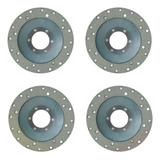 4 Discos Freio Seco 22cm Trator Massey Mf 55x 65x 85x 95x