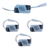 4 Driver Led Reator Fonte Para Plafon 18w A 24w 25w Bivolt