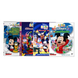 4 Dvds Infantil Mickey Mouse E Sua Turma