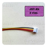 4 Extensão Com Conector Jst xh 3 Vias Apenas Femea Fio 14cm