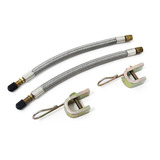 4 Extensão Flexível C Suporte Bico Caminhão 210mm Malha Aço