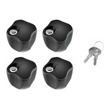 4 Fechos P Suportes De Bike Thule 941 1 Miolo Com Chave Cor Cinza