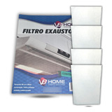 4 Filtros Mantas Para Coifa Depurador Exaustor Todas Marcas