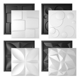 4 Formas Molde 3d Para Gesso 50x50cm Frete Grátis