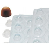 4 Formas Silicone Trufa Pequena 45g Ref 41 Kit Com 3 Partes