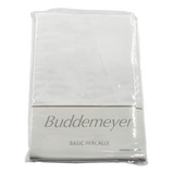 4 Fronhas Buddemeyer Travesseiro 50x70 180 Fios Percalle Cor Branco Liso