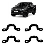 4 Ganchos Caçamba Amarok Suporte Amarração