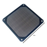 4 Grade De Metal 120mm Com Tela De Malha Fina Preta Nova