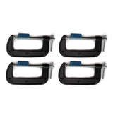 4 Grampos Tipo C Forjado Marceneiro Heavy Duty 6 Polegadas