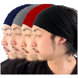 4 Headband Masculino Várias Cores A
