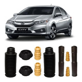 4 Kit Amortecedor Suspensão Dianteira Traseira Honda City