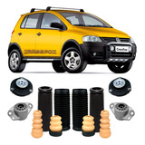 4 Kit Coxim Batente Coifa Dianteiro Traseiro Volks Crossfox