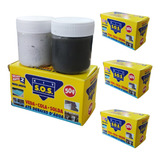 4 Kit Sos Veda cola solda Até Debaixo D agua 50g Massa