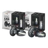 4 Lampadas Titanium Led Automotiva Ultra H7 H1 Shocklight