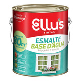 4 Latas 1 Fardo Esmalte Base D água 3 6l Ellus