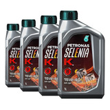 4 Litros Óleo De Motor Semi sintético Selenia K 15w40 Api Sp