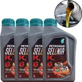 4 Litros Óleo De Motor Semi sintético Selenia K 15w40 Api Sp