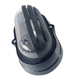 4 Luminárias Arandelas Tartaruga Preta Meia Tela Cor Preto 110v 220v