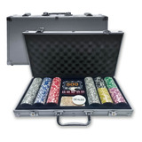 4 Maletas De Poker 300 Fichas Holográficas 1200 Fichas 