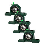 4 Mancais Pedestal P205 Rolamentos Uc205 Ucp205 25mm
