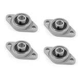 4 Mancal Kfl08 Com Rolamento P Eixo Linear E Fuso 8mm Kfl