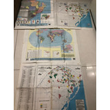 4 Mapas Antigos Rio Grande Do Sul 1993 Leia Descrição