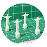4 Mini Cristo Redentor Altura 1 9cm Esc 1 2000 1 100 Maquete Terrários Diorama