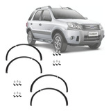 4 Moldura Para lama Ecosport 2002 2012 4 Lados 