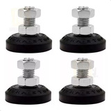 4 Nivelador Sapata Amortecedor De Borracha Mini 1