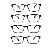 4 Óculos De Leitura Flexível Clássico