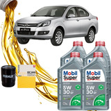4 Óleo Mobil Super 5w30 filtro Jac J3 1 4 16v Turin 11