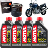 4 Oleo Motul 5000 10w40 Filtro Oleo Fram Suzuki Bandit 650