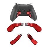 4 Pack Elite Controller Paddles For Xbox Elite 2 Controller Paddles Stainless Steel Elite Core Controller Paddle For Xbox One Elite Controller Series 2 Elite Series 1 And Elite 2 Core Controller Red 