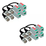 4 Par De Video Balun Para