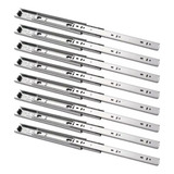 4 Pares Corrediça 45cm 35kg Corrediça Telescópica Trilho Para Gaveta Compra Segura Ekom