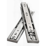 4 Pares Corrediça Telescópica Amortecedor 40cm Par 45kg H45