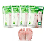 4 Pares De Efero Pes Peeling Esfoliante Hidratante