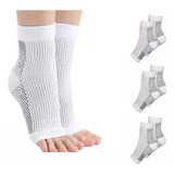 4 Pares De Meias Para Alívio Da Dor Causada Pela Neuropatia