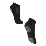 4 Pares Meia Antiderrapante Pilates Yoga Hidroginastica Lupo