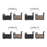 4 Pares Pastilha De Freio Bike Para Shimano Deore Slx Xt Xtr